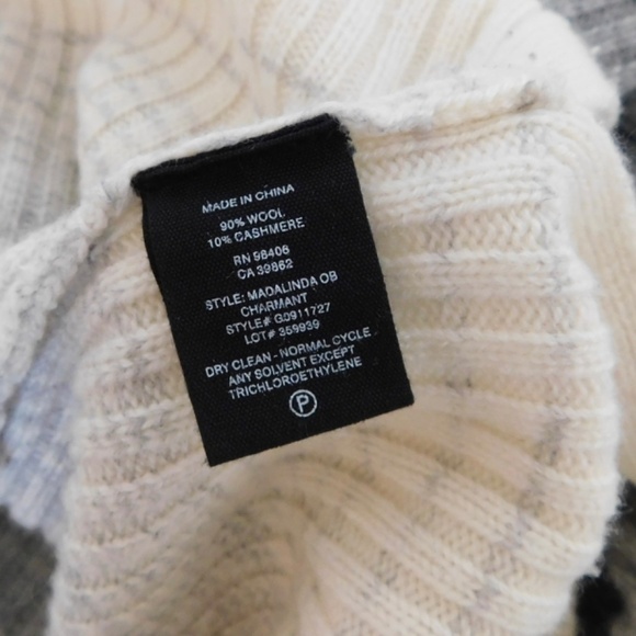 Women’s THEORY Madalina Ombré Charmant Turtleneck Sweater Wool Cashmere Small - Picture 10 of 11